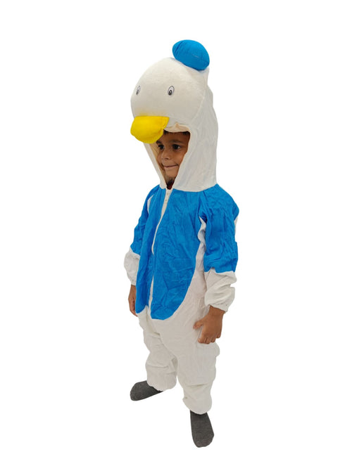 BookMyCostume Comical Sailor Duck Cartoon Kids Fancy Dress Costume | Blue & White